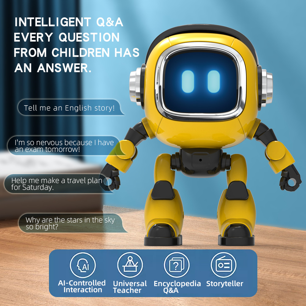 Kid Education - روبوت DeepSeek AI للتحكم الصوتي الذكي،