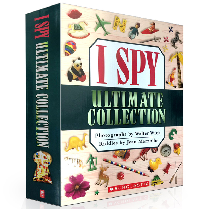 Kids Early Education Books - 10 كتب مجموعة I Spy Ultimate