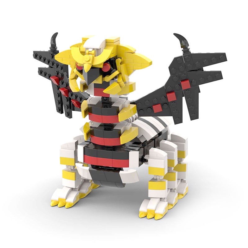 Kids Education In Japan - أنيمي الشكل Giratina نموذج بناء كتل