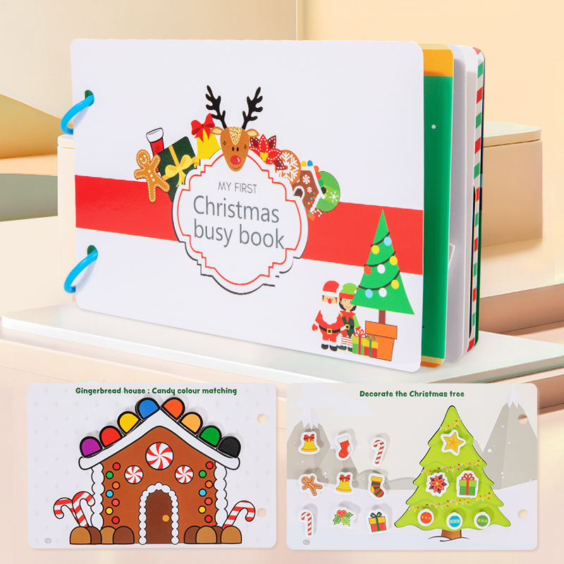 مونتيسوري بيبي مشغول كتاب هالو - مراجعة Kids Early Education Books وسعره
