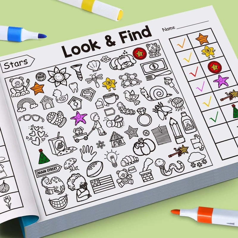 ابحث عن وكتاب تلوين للأطفال ال - مراجعة Kid Education وسعره