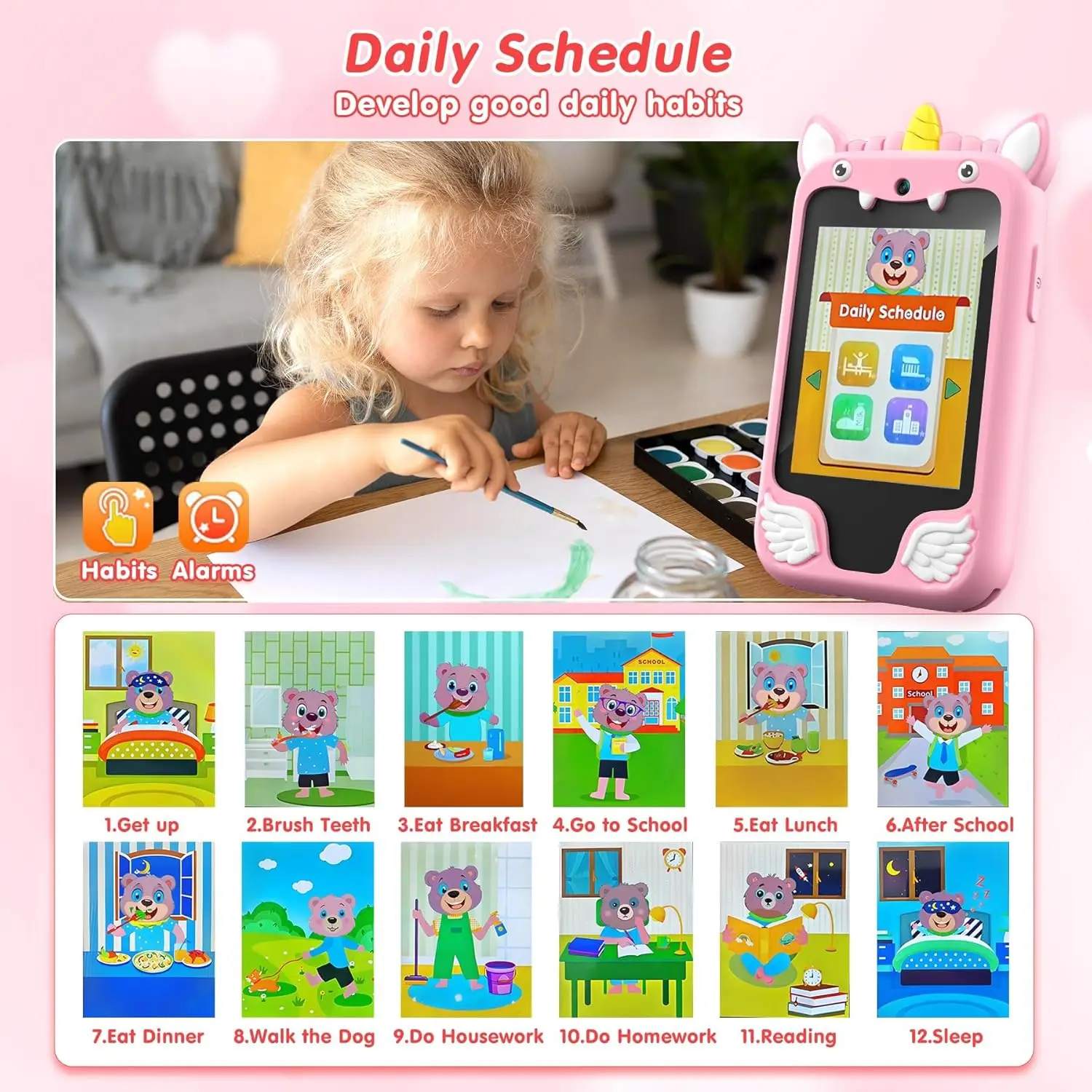 ألعاب كاميرا الهاتف الذكي للأط - مراجعة Kids Education Mobile وسعره