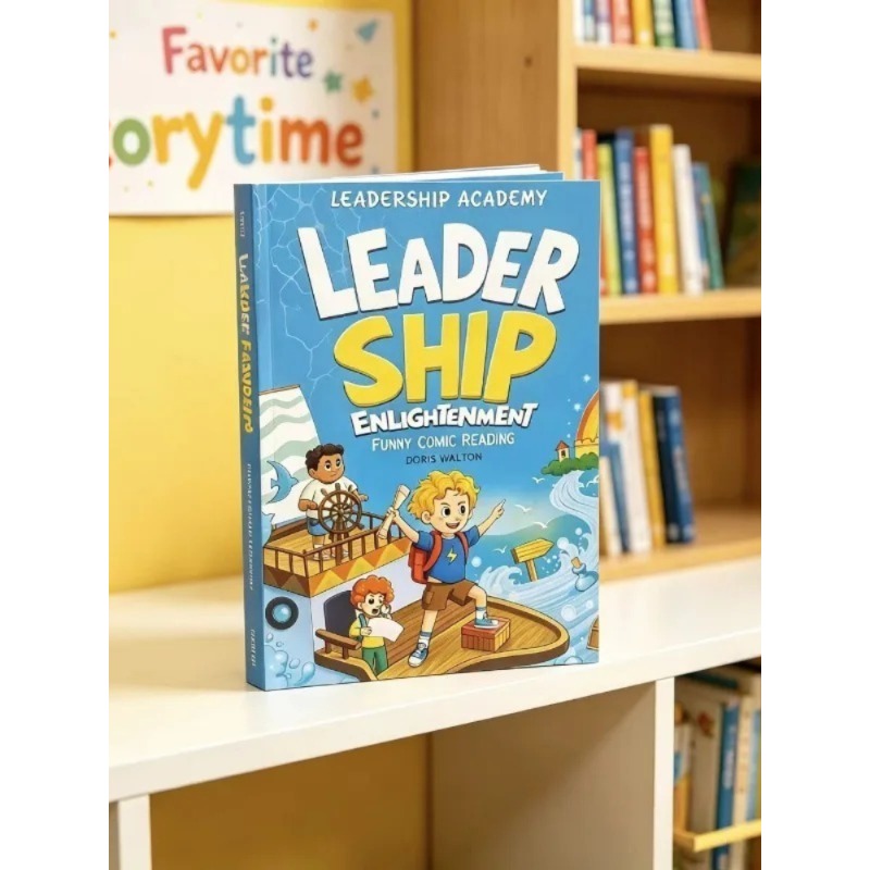 كتاب كوميدي لتنمية القيادة لدى - مراجعة Kids Education Academy وسعره