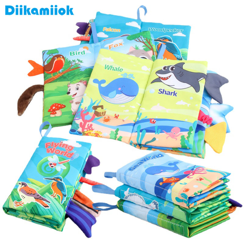 كتب قماشية جديدة للأطفال للتدر - مراجعة Kids Early Education Books وسعره