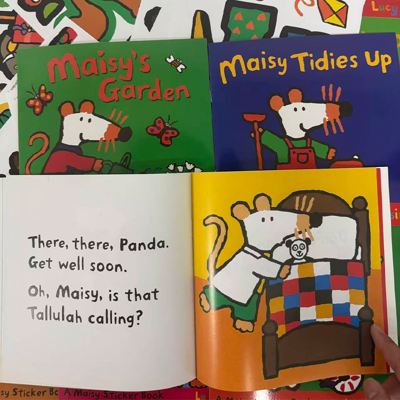 مجموعة قصص مايسي ماوس لوسي كوز - مراجعة Kids Early Education Books وسعره