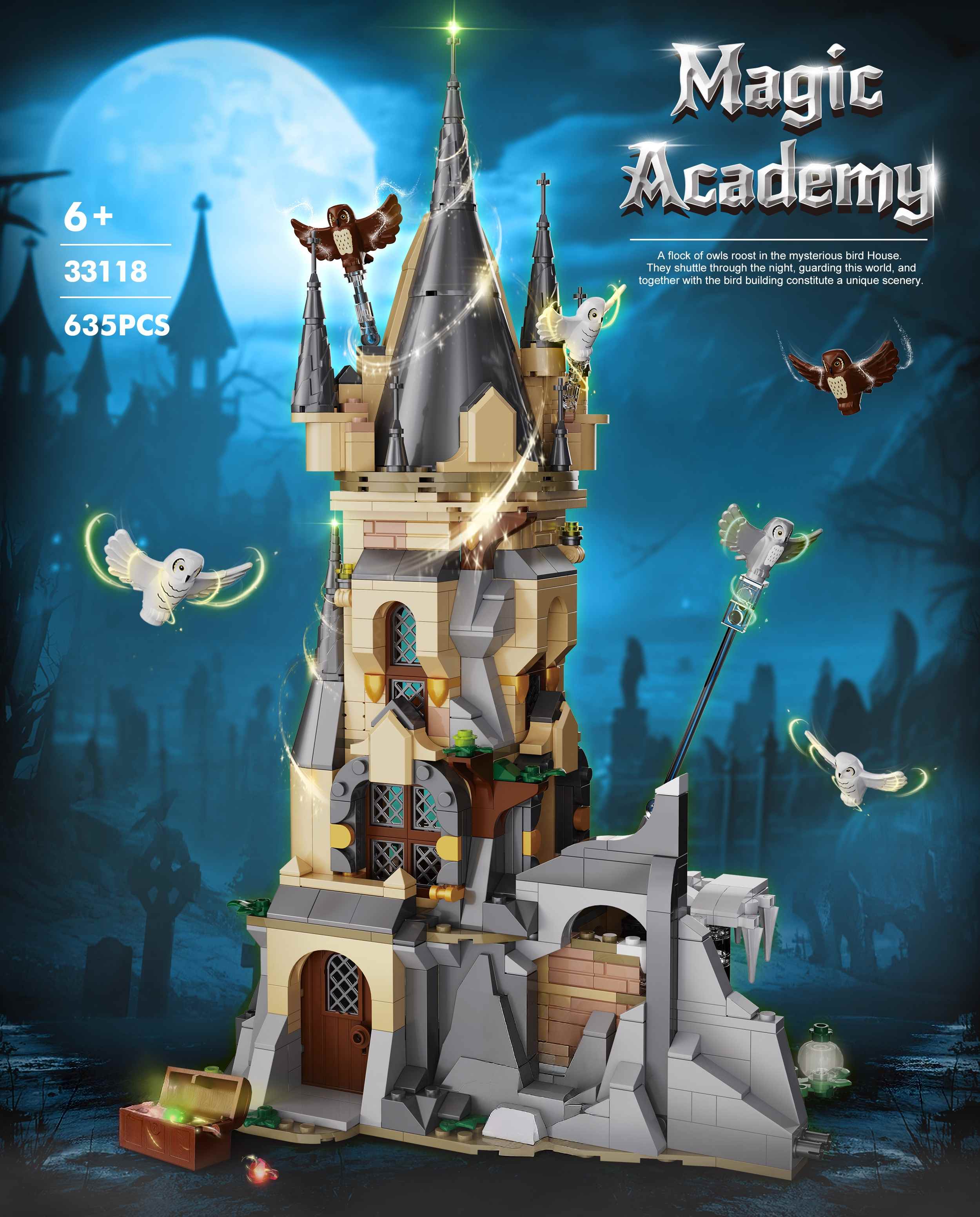 مجموعة مكعبات بناء قلعة الأكاد - مراجعة Kids Education Academy وسعره